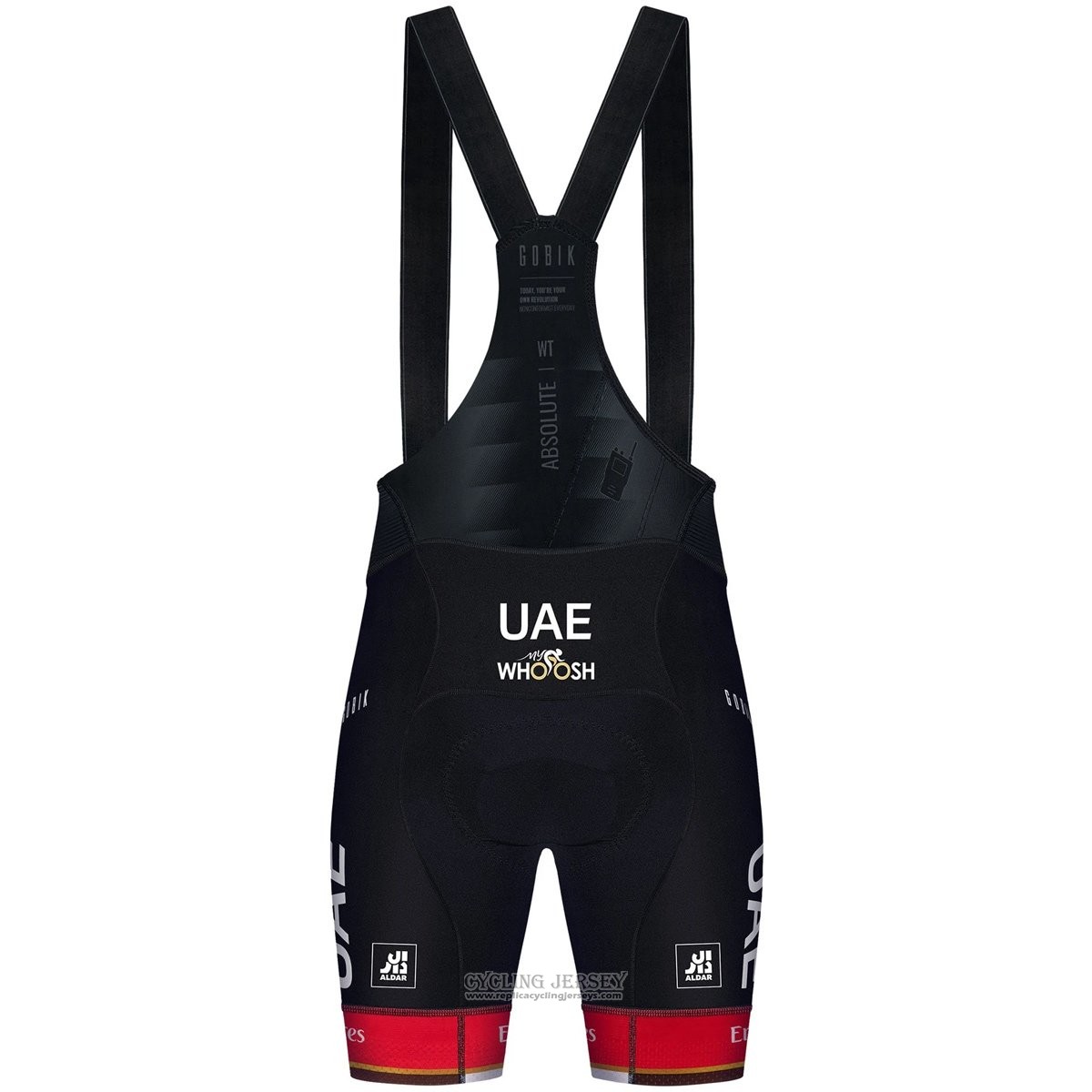 2021 Wind Vest UAE White Red Short Sleeve And Bib Short